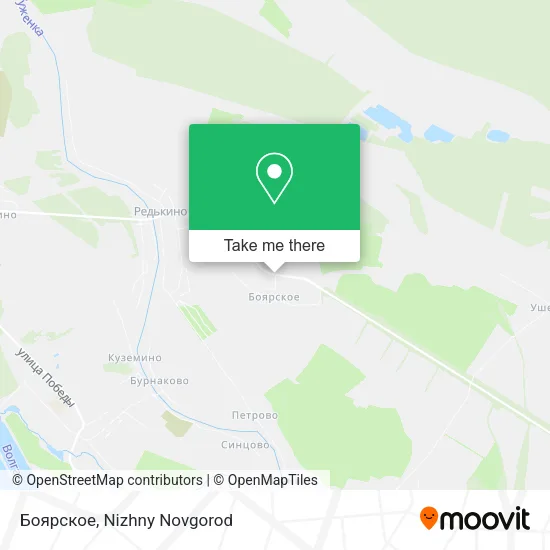 Боярское map