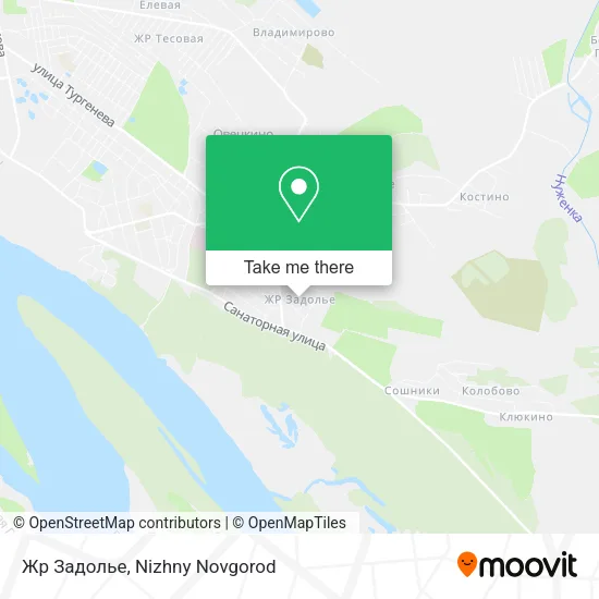 Жр Задолье map