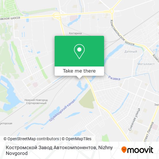 Костромской Завод Автокомпонентов map