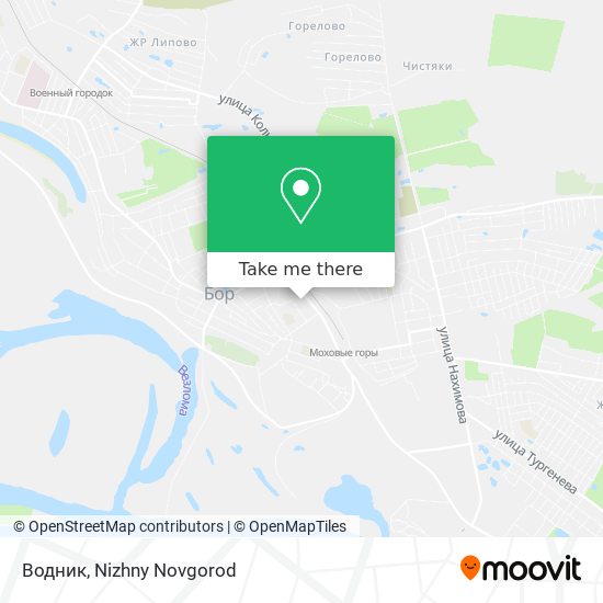 Водник map