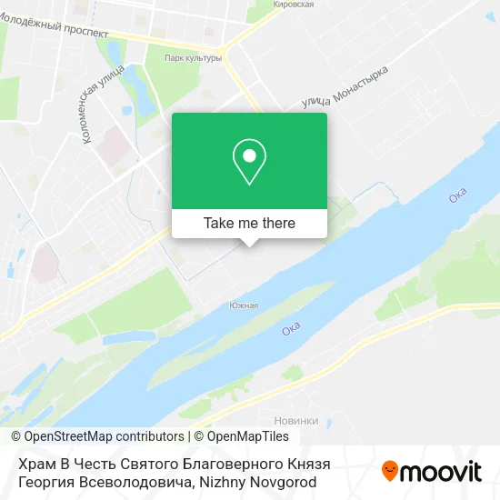 Храм В Честь Святого Благоверного Князя Георгия Всеволодовича map