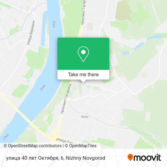 улица 40 лет Октября, 6 map