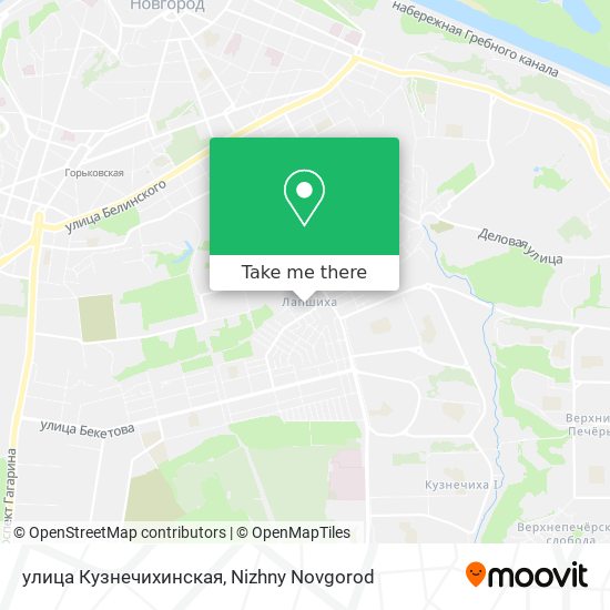 улица Кузнечихинская map