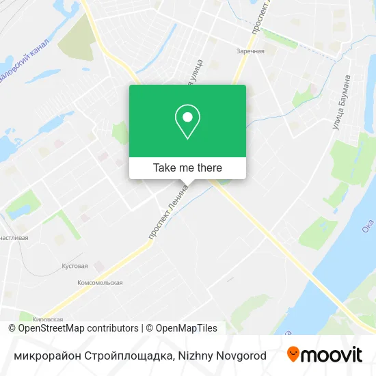 микрорайон Стройплощадка map