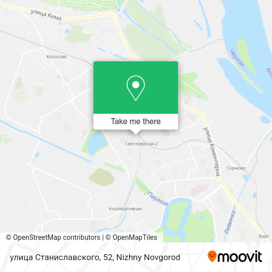 улица Станиславского, 52 map