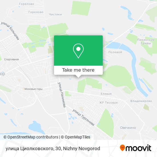 улица Циолковского, 30 map