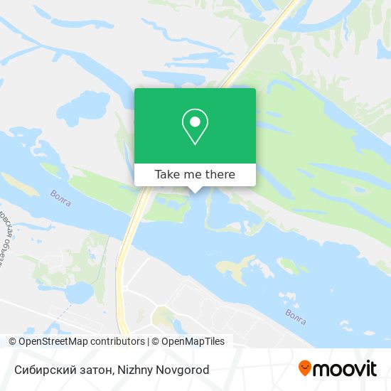 Сибирский затон map