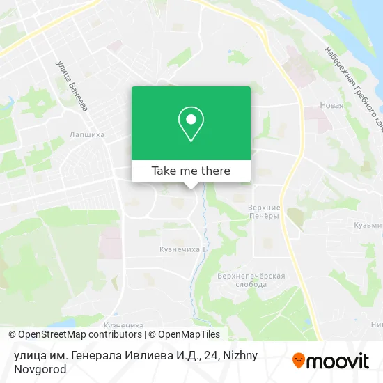 улица им. Генерала Ивлиева И.Д., 24 map