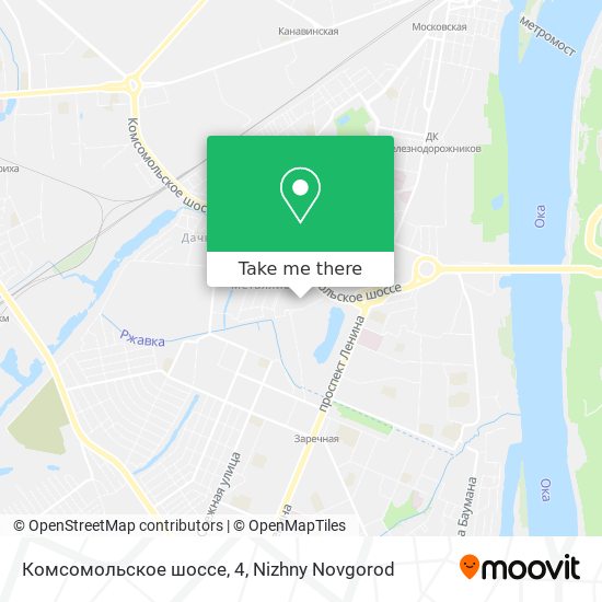 Комсомольское шоссе, 4 map