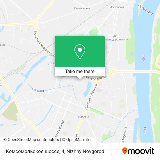 Комсомольское шоссе, 4 map
