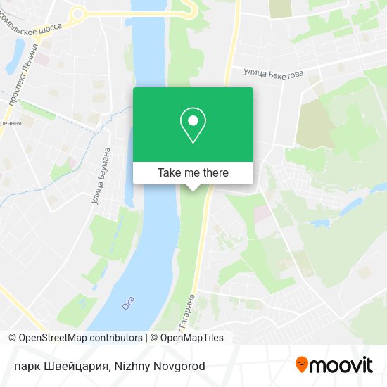 парк Швейцария map