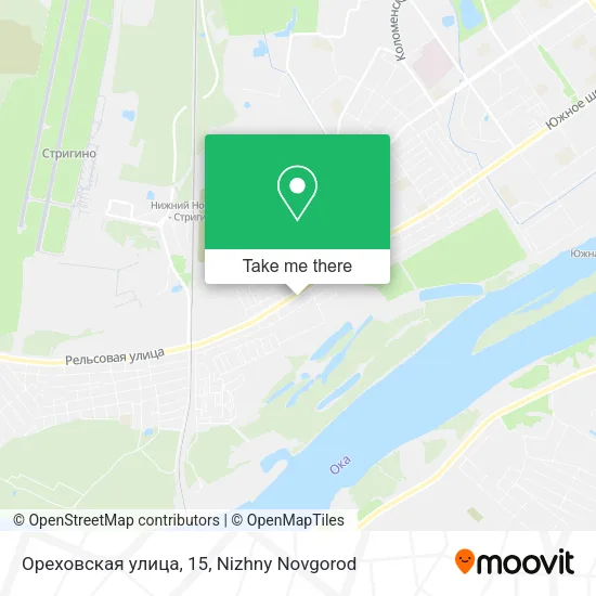 Ореховская улица, 15 map