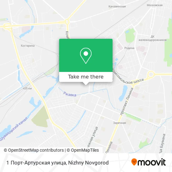 1 Порт-Артурская улица map