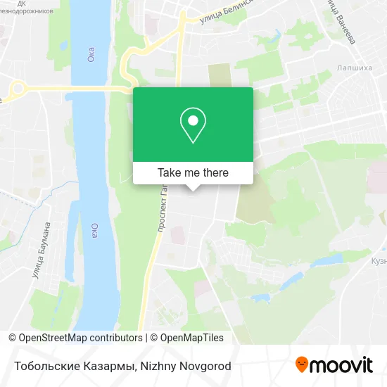 Тобольские Казармы map
