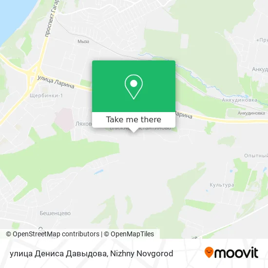улица Дениса Давыдова map