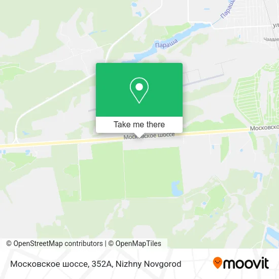 Московское шоссе, 352А map