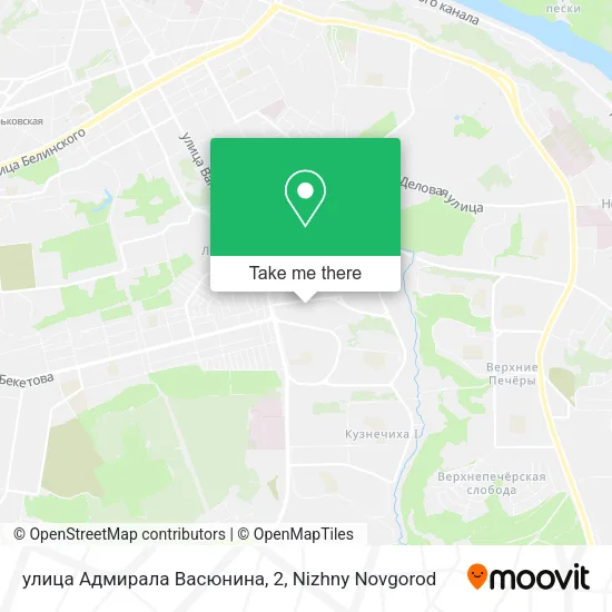 улица Адмирала Васюнина, 2 map