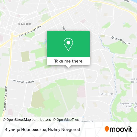 4 улица Норвежская map