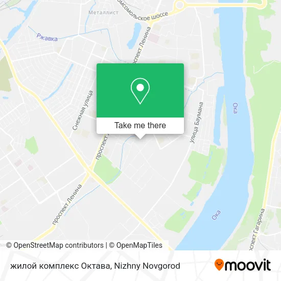 жилой комплекс Октава map