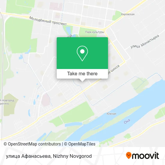 улица Афанасьева map