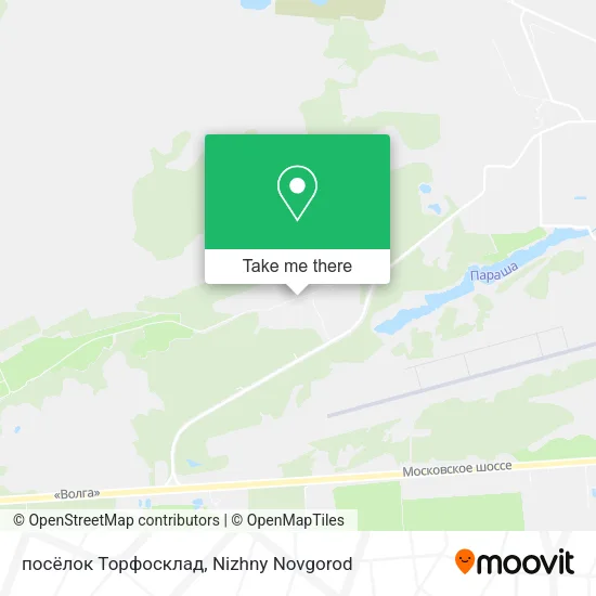 посёлок Торфосклад map