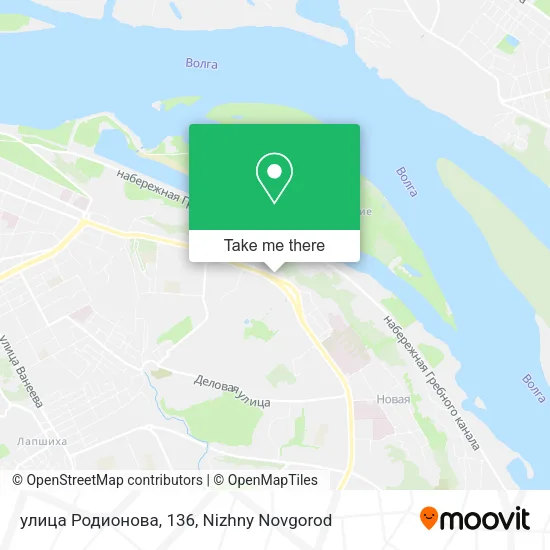 улица Родионова, 136 map
