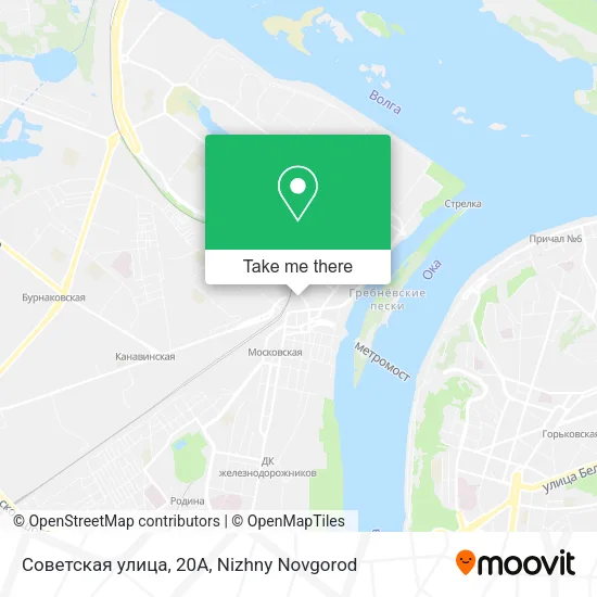 Советская улица, 20А map