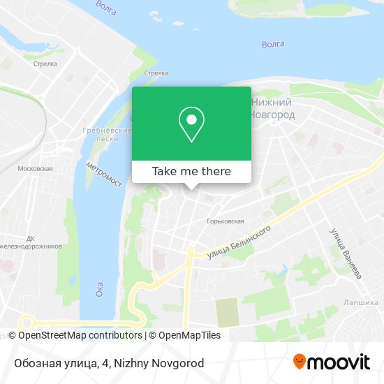 Обозная улица, 4 map