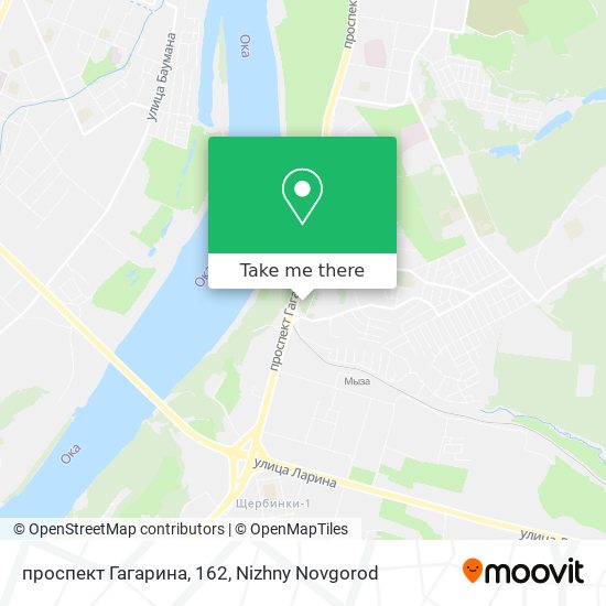 проспект Гагарина, 162 map
