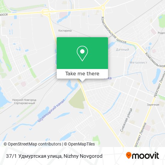 37/1 Удмуртская улица map