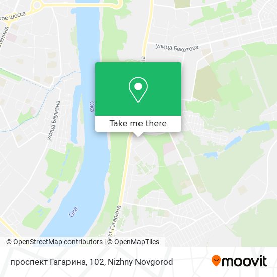 проспект Гагарина, 102 map