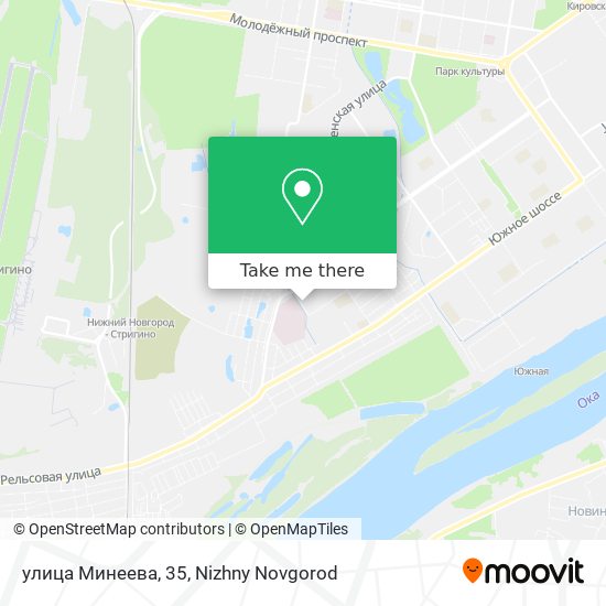 улица Минеева, 35 map