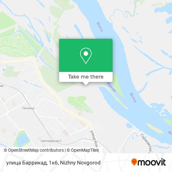 улица Баррикад, 1к6 map