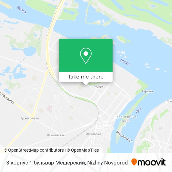 3 корпус 1 бульвар Мещерский map