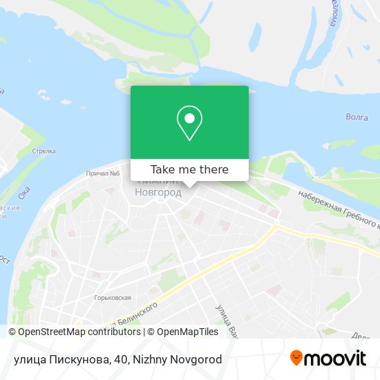 улица Пискунова, 40 map