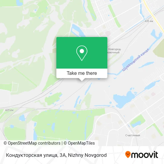 Кондукторская улица, 3А map