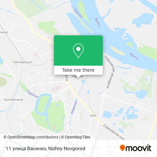 11 улица Васенко map