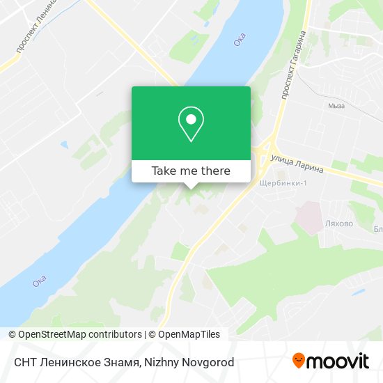 СНТ Ленинское Знамя map