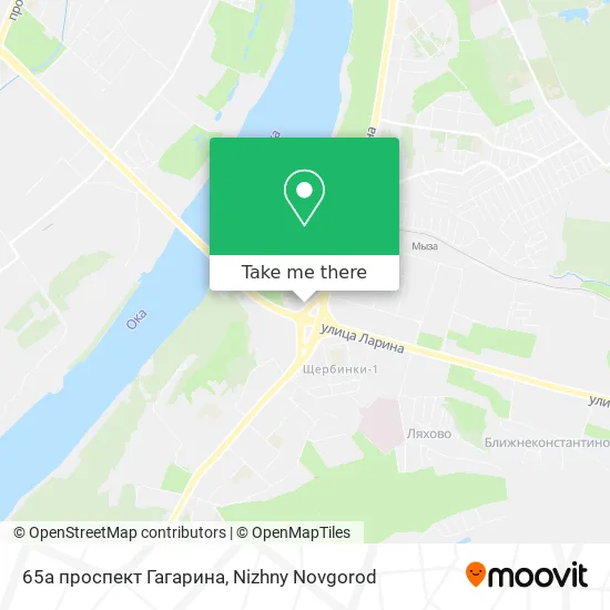 65а проспект Гагарина map