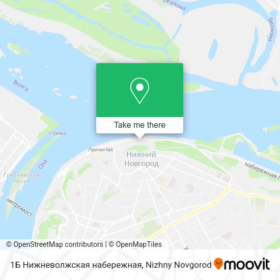 1Б Нижневолжская набережная map