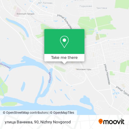 улица Ванеева, 90 map