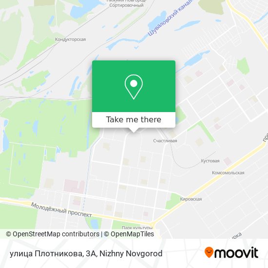 улица Плотникова, 3А map