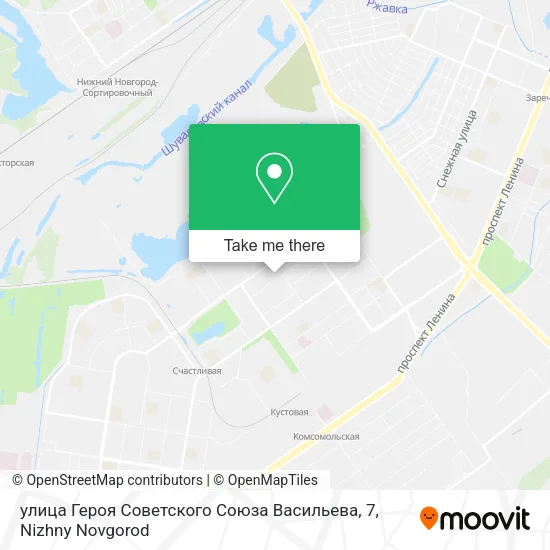 улица Героя Советского Союза Васильева, 7 map
