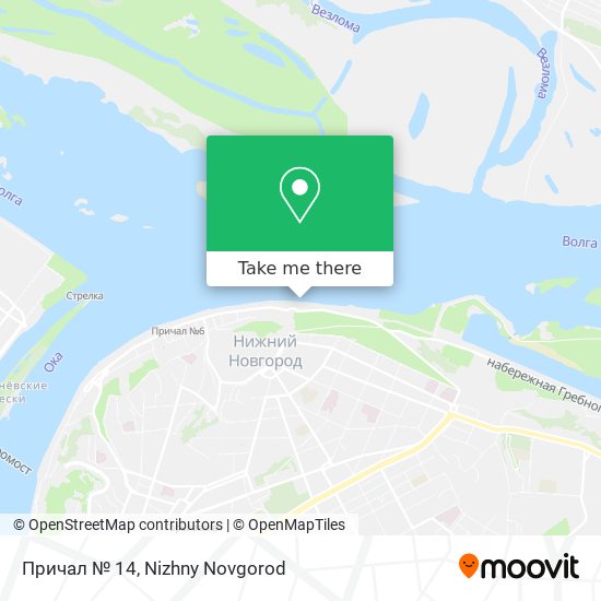Причал № 14 map