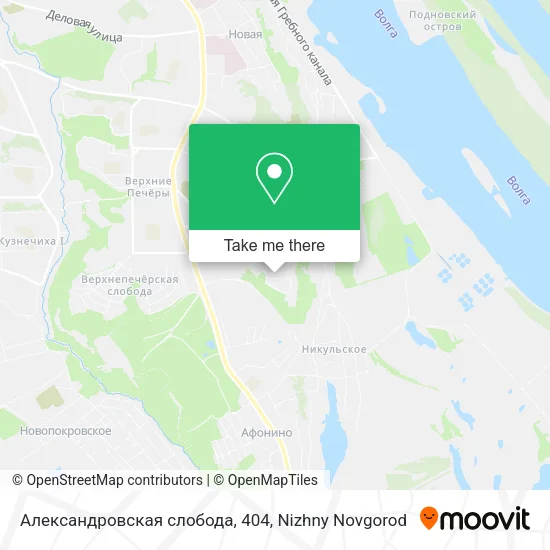 Александровская слобода, 404 map