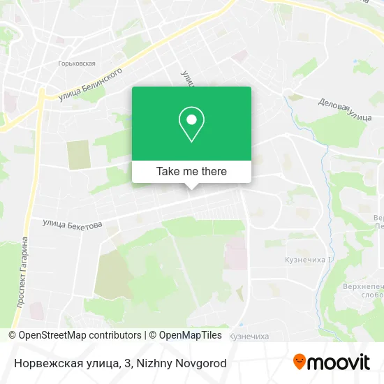 Норвежская улица, 3 map