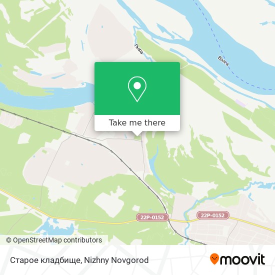 Старое кладбище map
