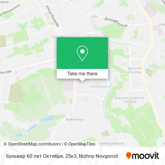 бульвар 60 лет Октября, 25к3 map