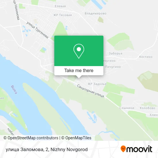 улица Заломова, 2 map