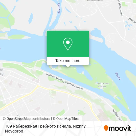 109 набережная Гребного канала map